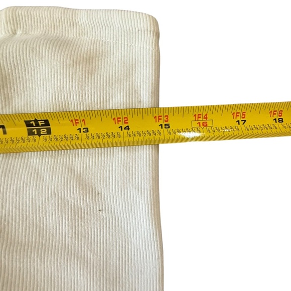 GAP Cream Ribbed Tube Top - Picture 3 of 5